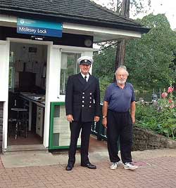 Steve - the Lock Keeper at Molesey